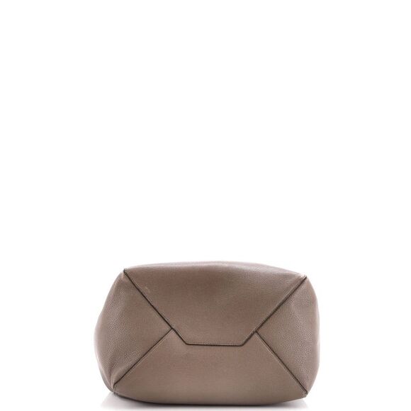 Celine Phantom Tie Cabas Tote Leather Small Neutral - Picture 4 of 10